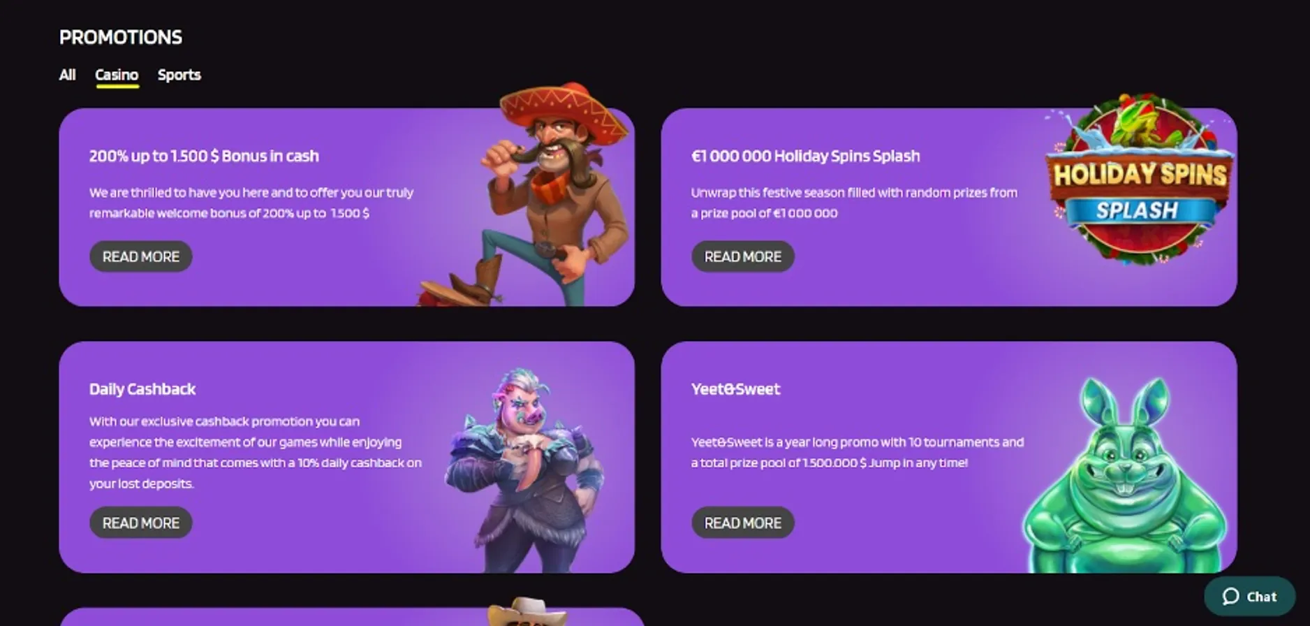 Ganhe bonus
